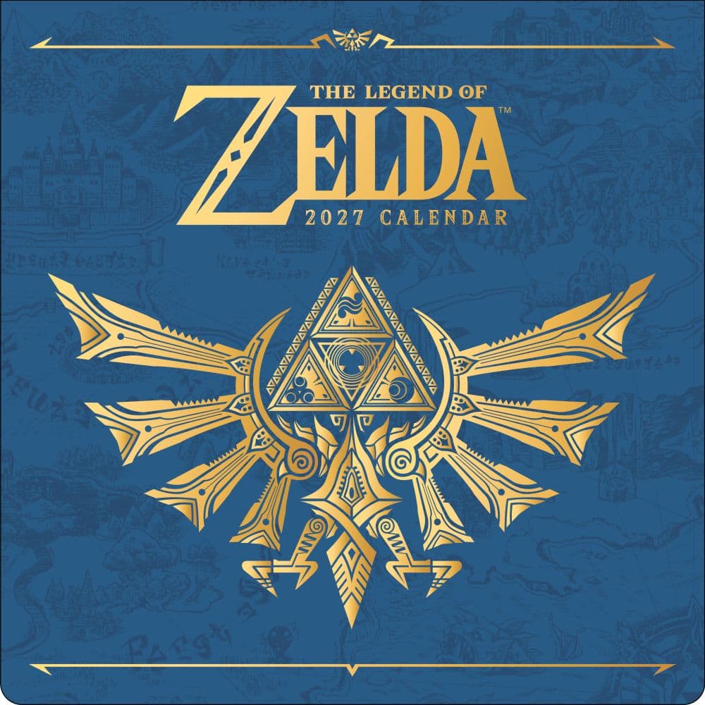 image Legend of Zelda 2027 Wall Calendar Main Product Image