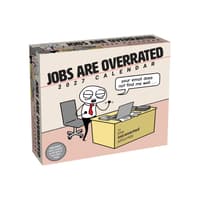 image Jobs Are Overrated 2027 Desk Calendar Main Product Image