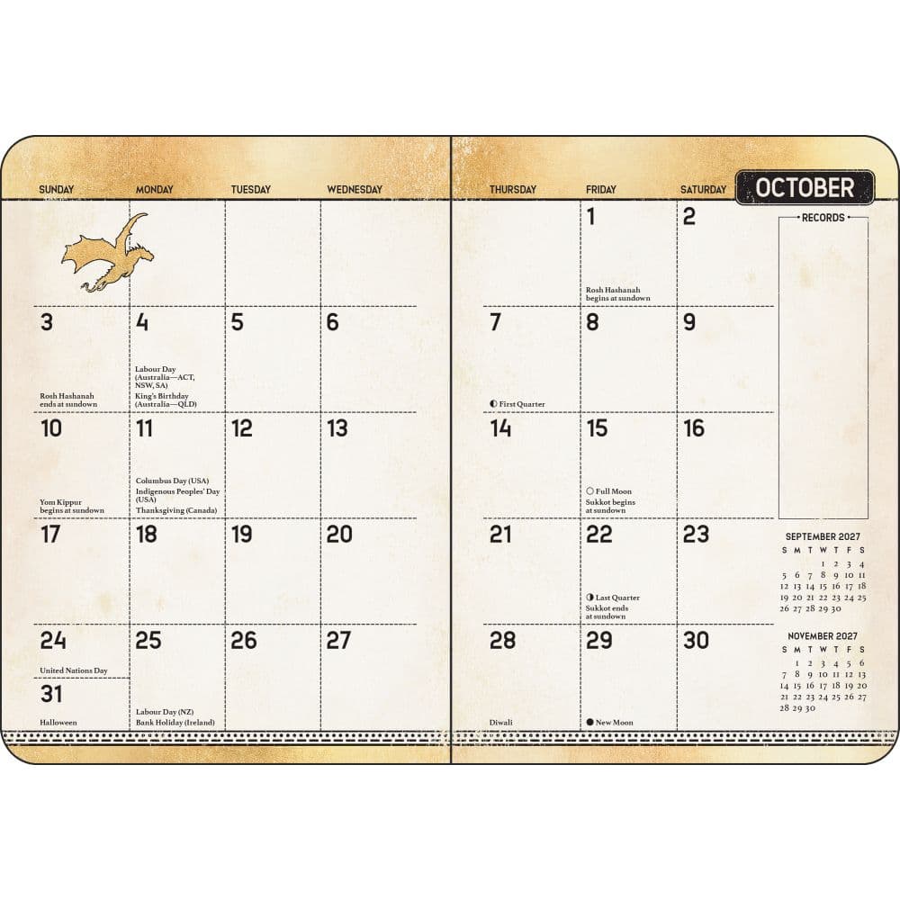 Fourth Wing 2027 Planner Sixth Alternate Image