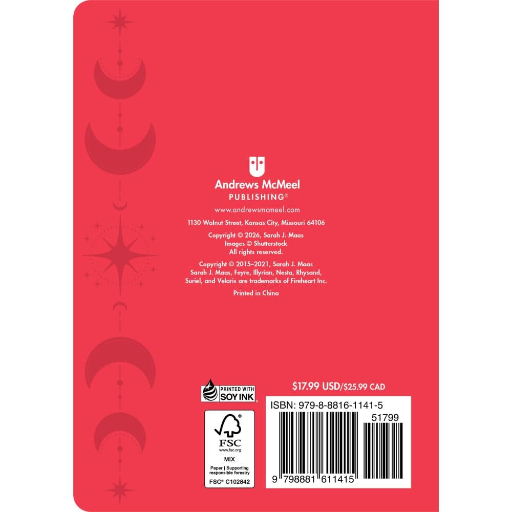 Court of Thorns and Roses 2027 Planner First Alternate Image