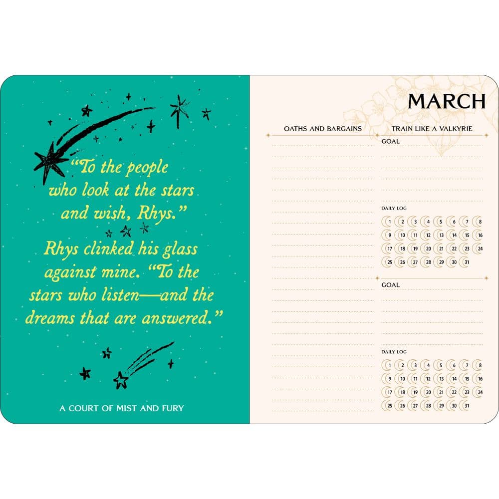 Court of Thorns and Roses 2027 Planner Second Alternate Image