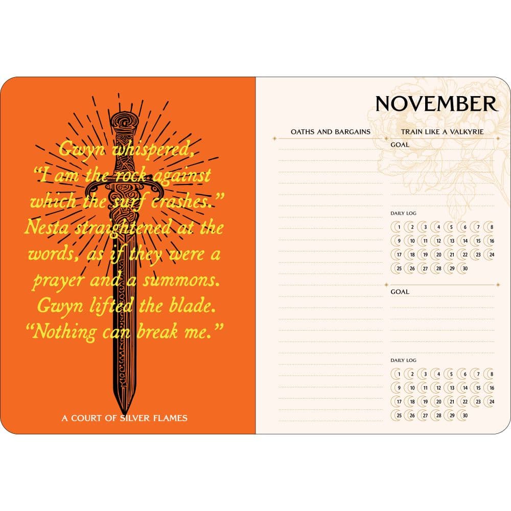 Court of Thorns and Roses 2027 Planner Fifth Alternate Image