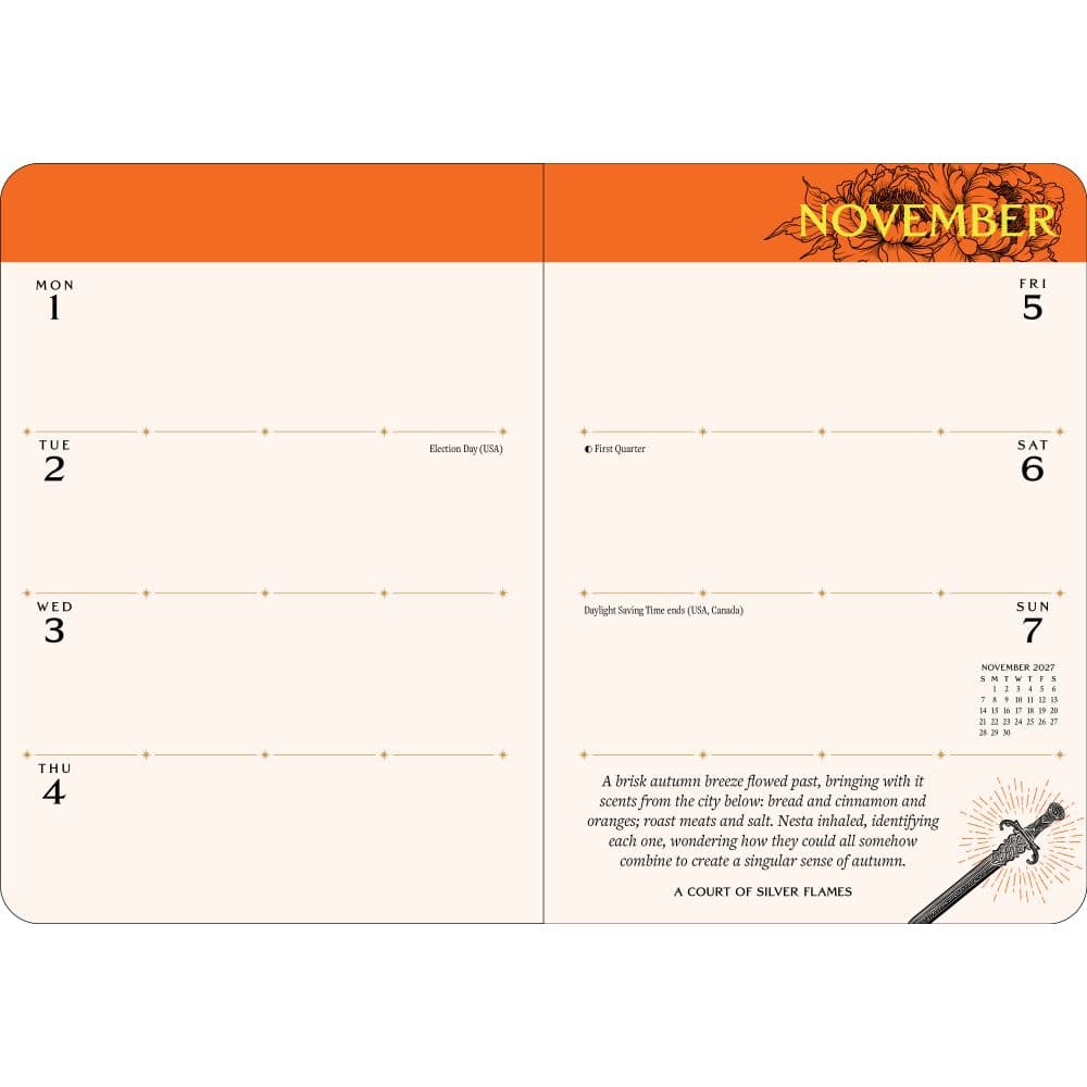 Court of Thorns and Roses 2027 Planner Seventh Alternate Image