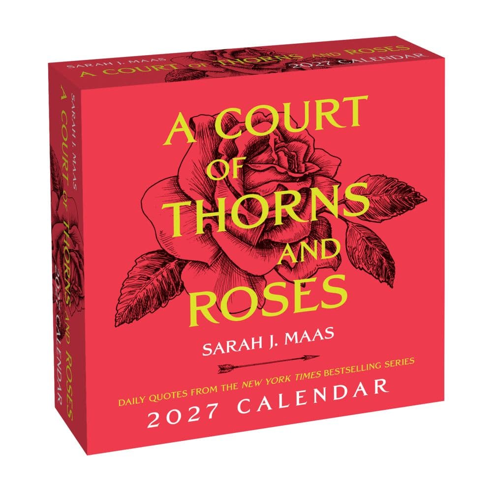 Court of Thorns and Roses 2027 Desk Calendar Main Product Image