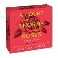 image Court of Thorns and Roses 2027 Desk Calendar Main Product Image