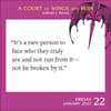 image Court of Thorns and Roses 2027 Desk Calendar Second Alternate Image