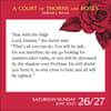 image Court of Thorns and Roses 2027 Desk Calendar Fifth Alternate Image