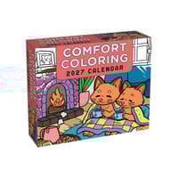 image Comfort Coloring 2027 Desk Calendar Main Product Image
