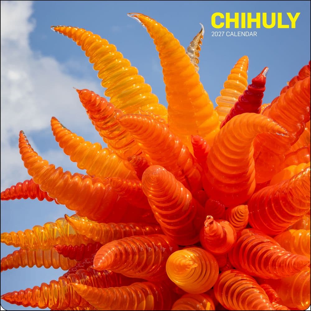 Chihuly 2027 Wall Calendar Main Product Image
