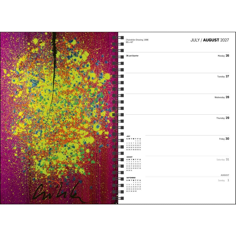 Chihuly 2027 Planner First Alternate Image