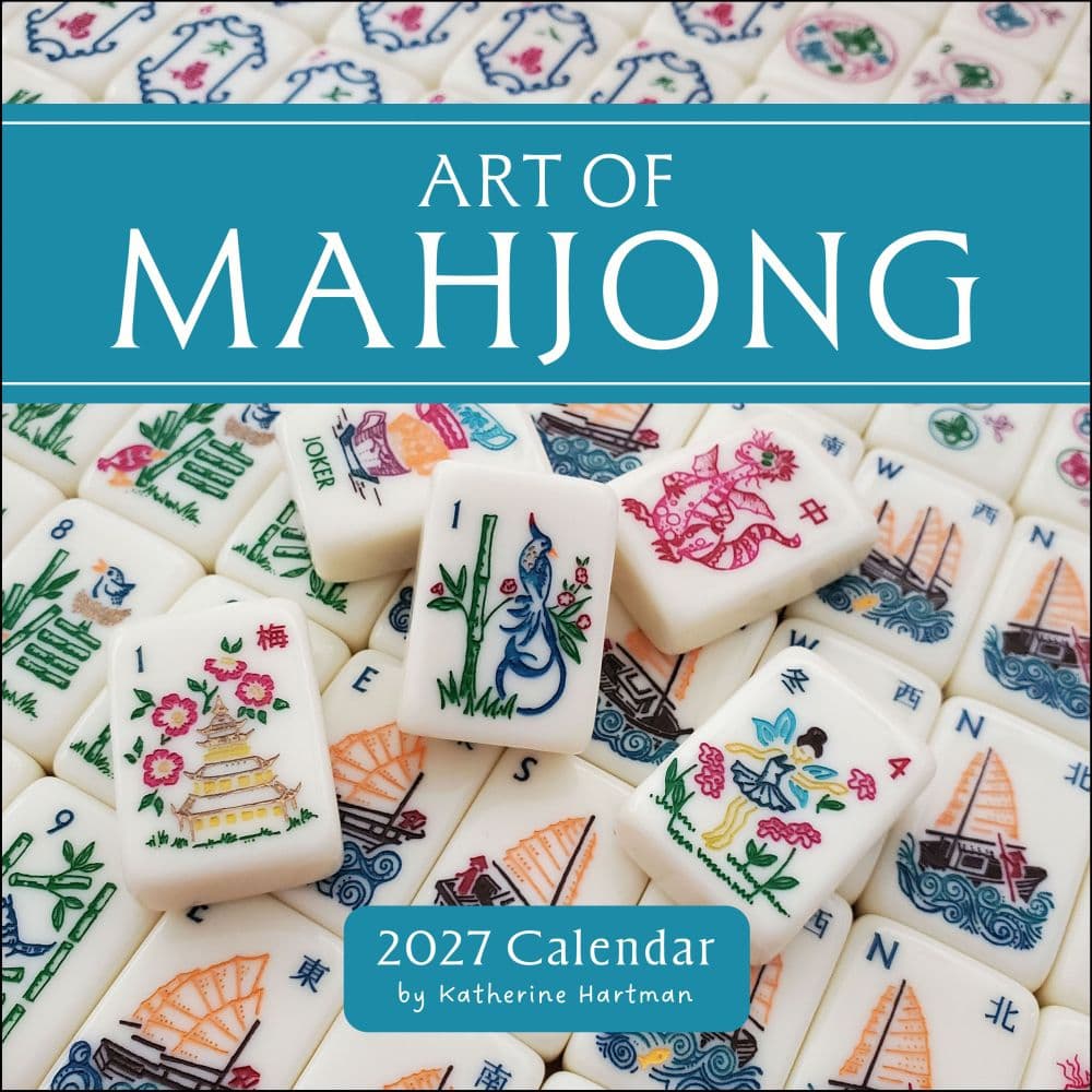 Art of Mahjong 2027 Wall Calendar Main Product Image