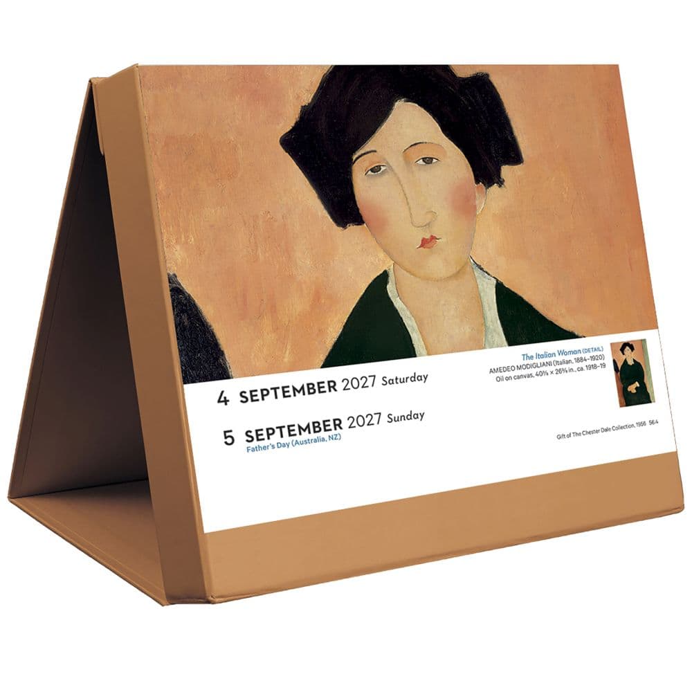 Art 365 Days of Masterpieces 2027 Desk Calendar First Alternate Image