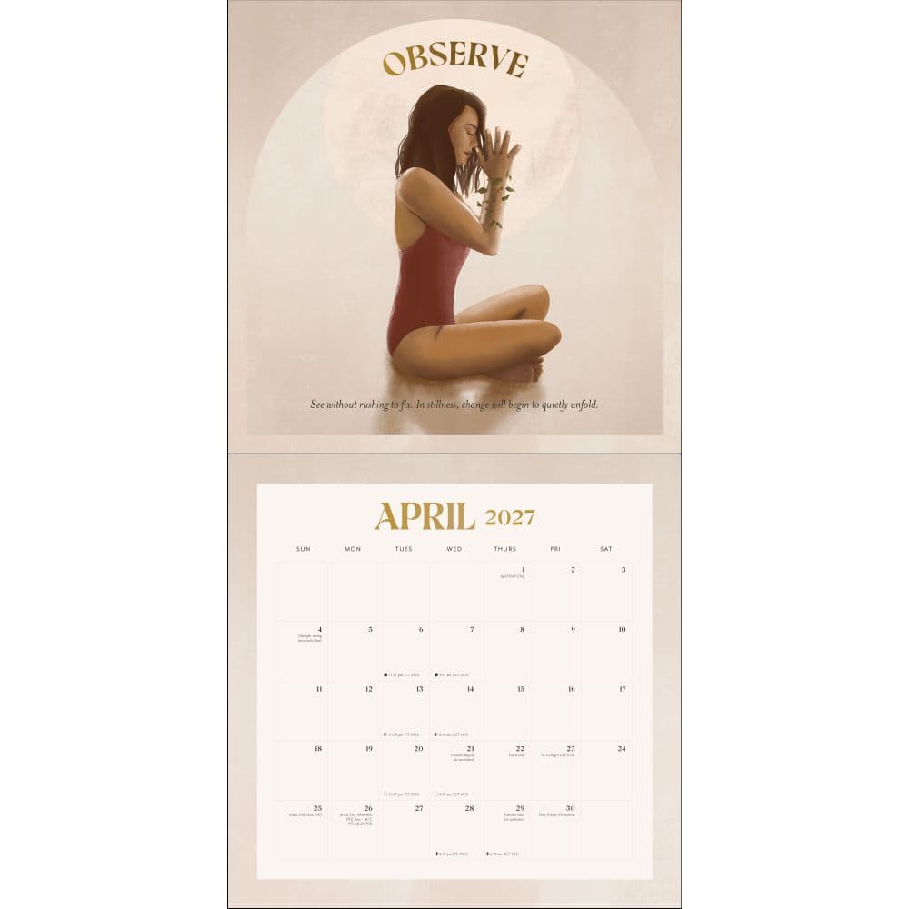 Yoga Magic 2027 Wall Calendar Second Alternate Image