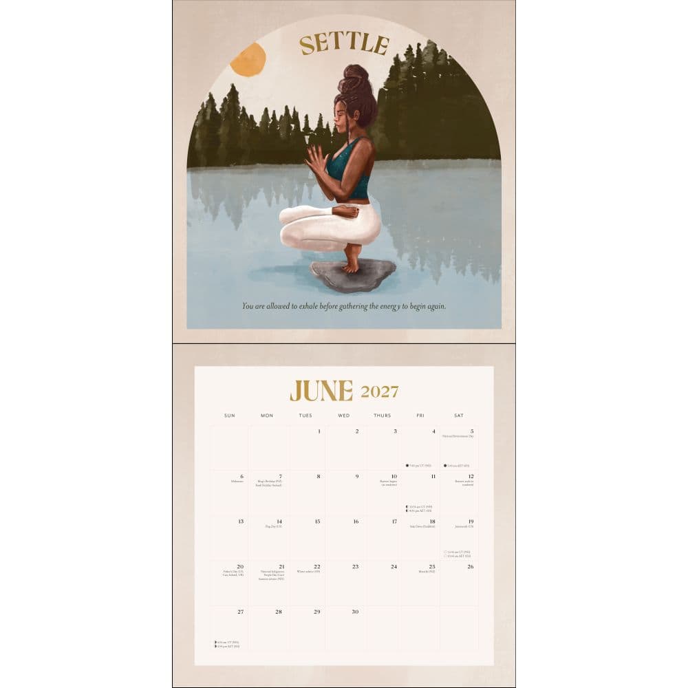 Yoga Magic 2027 Wall Calendar Fourth Alternate Image