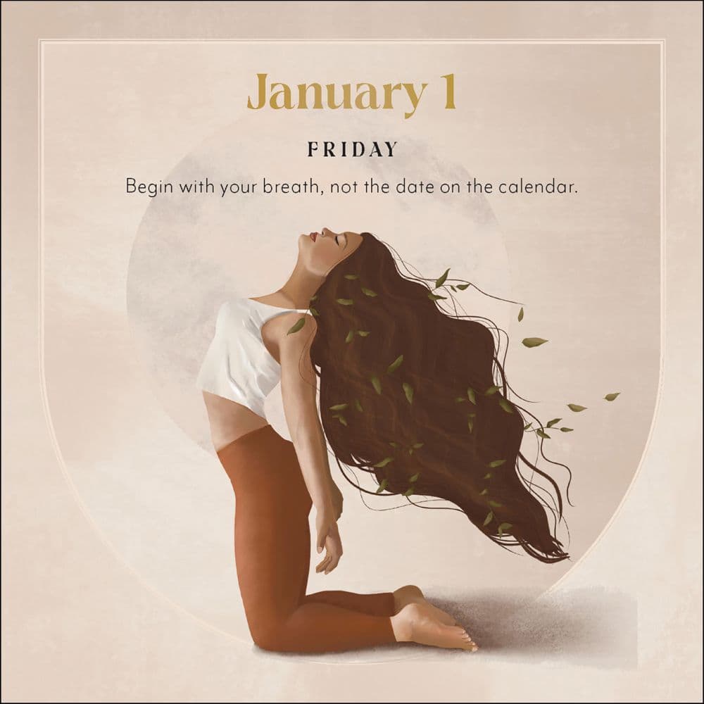 Yoga Magic 2027 Desk Calendar Second Alternate Image