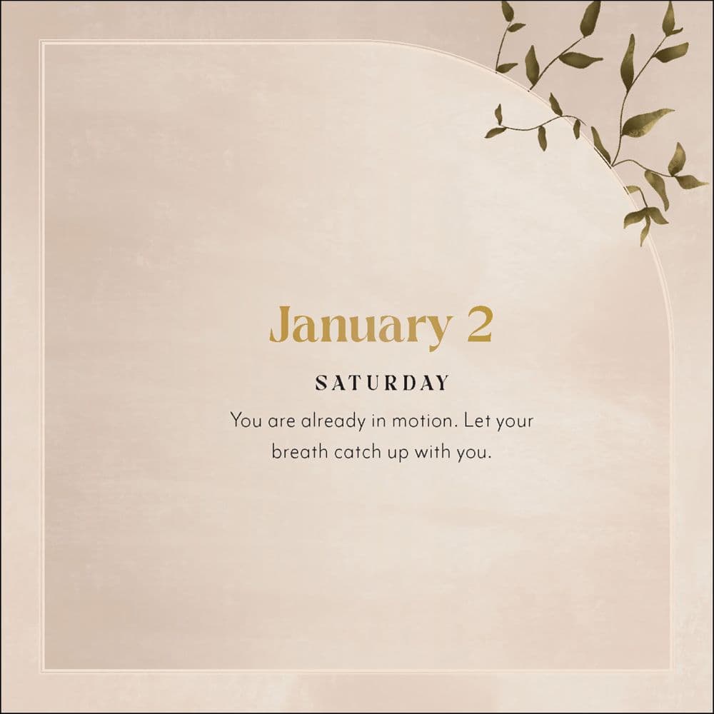 Yoga Magic 2027 Desk Calendar Third Alternate Image