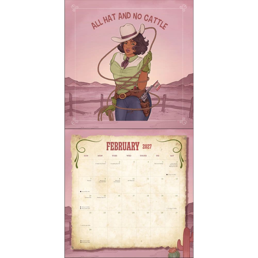 Theres a Snake in My Boot 2027 Wall Calendar Second Alternate Image