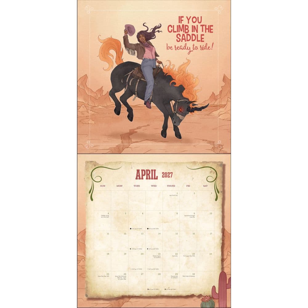 Theres a Snake in My Boot 2027 Wall Calendar Third Alternate Image