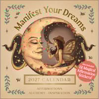 image Manifest Your Dreams 2027 Wall Calendar Main Product Image