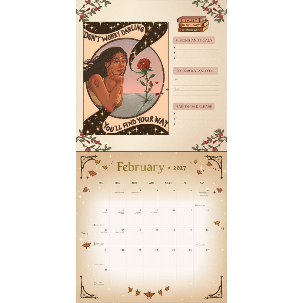 Manifest Your Dreams 2027 Wall Calendar Fourth Alternate Image