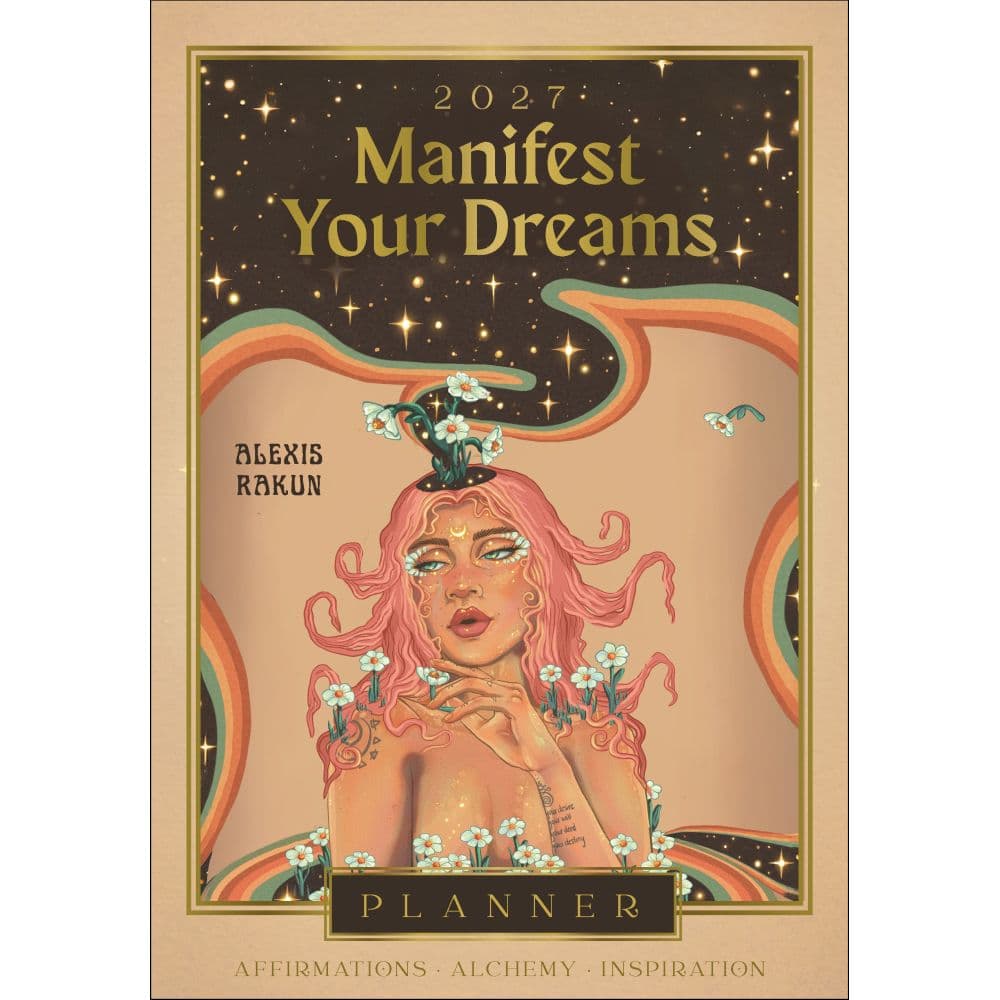 Manifest Your Dreams 2027 Planner Main Product Image