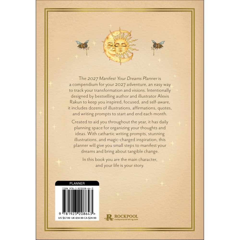 Manifest Your Dreams 2027 Planner First Alternate Image