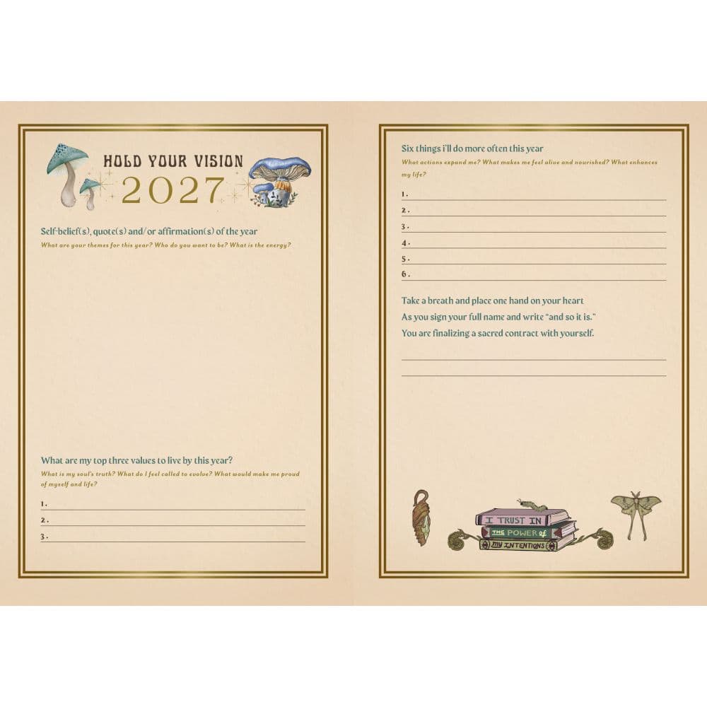Manifest Your Dreams 2027 Planner Fourth Alternate Image