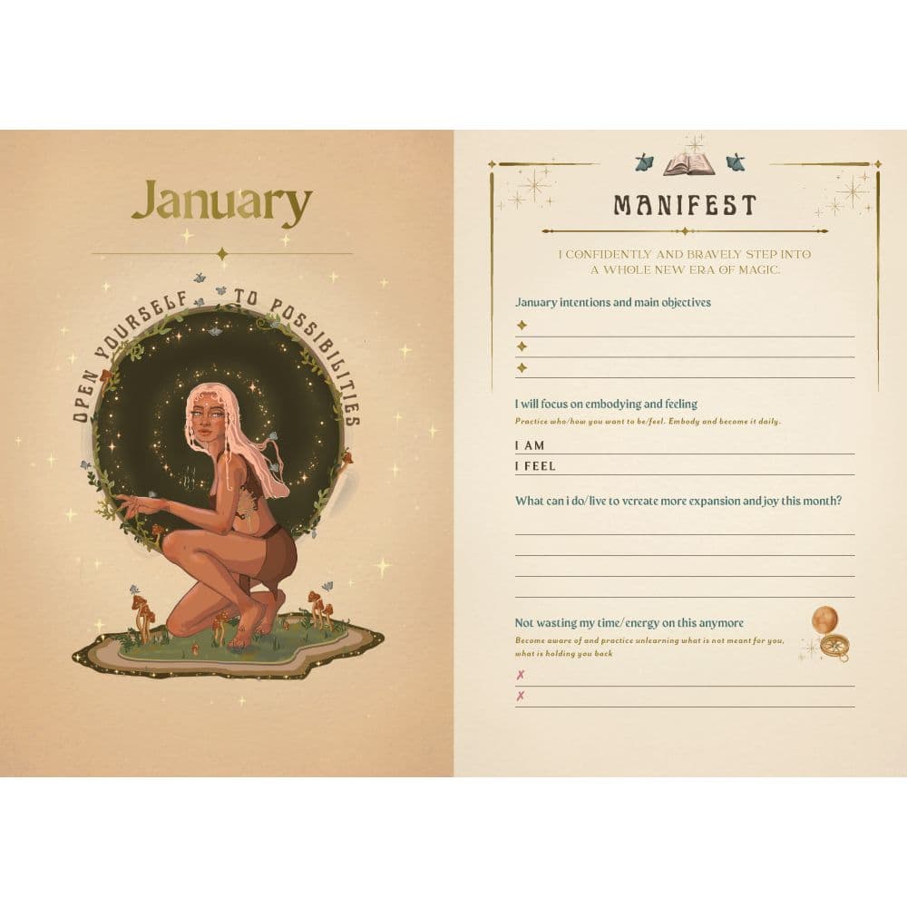 Manifest Your Dreams 2027 Planner Sixth Alternate Image
