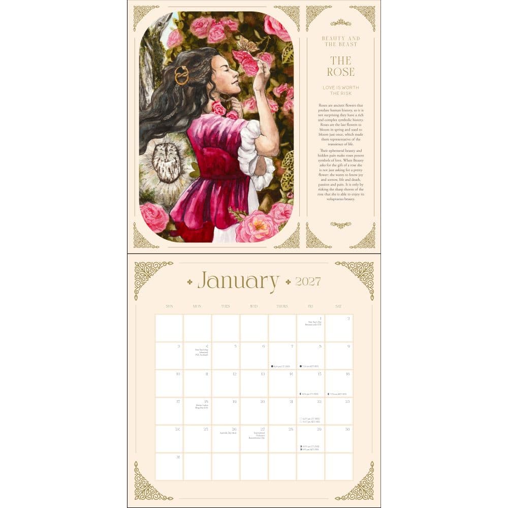 Fairytale 2027 Wall Calendar Second Alternate Image