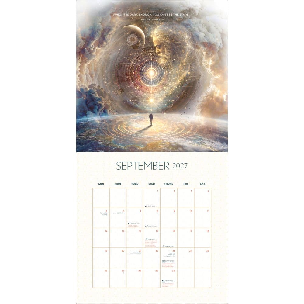 Moon 2027 Wall Calendar Fourth Alternate Image