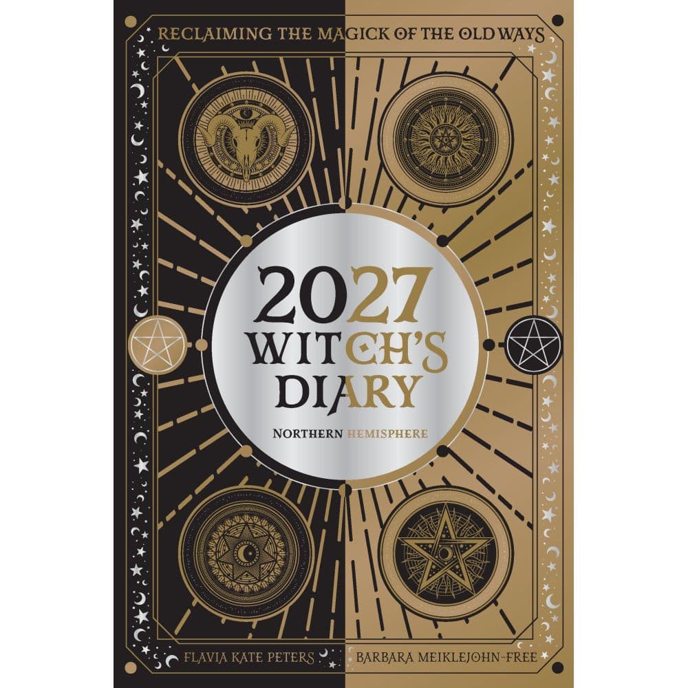 Witchs Diary and Northern Hemisphere 2027 Planner Main Product Image