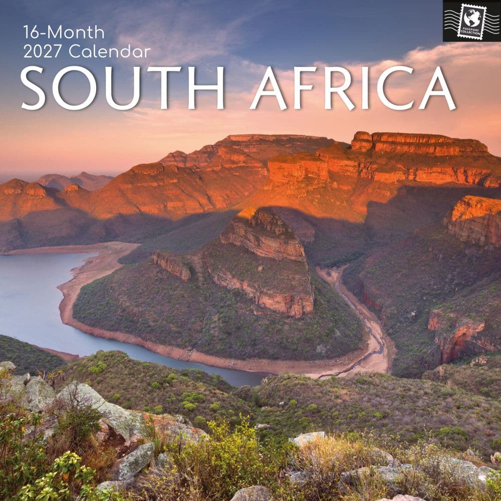 South Africa 2027 Wall Calendar Main Product Image