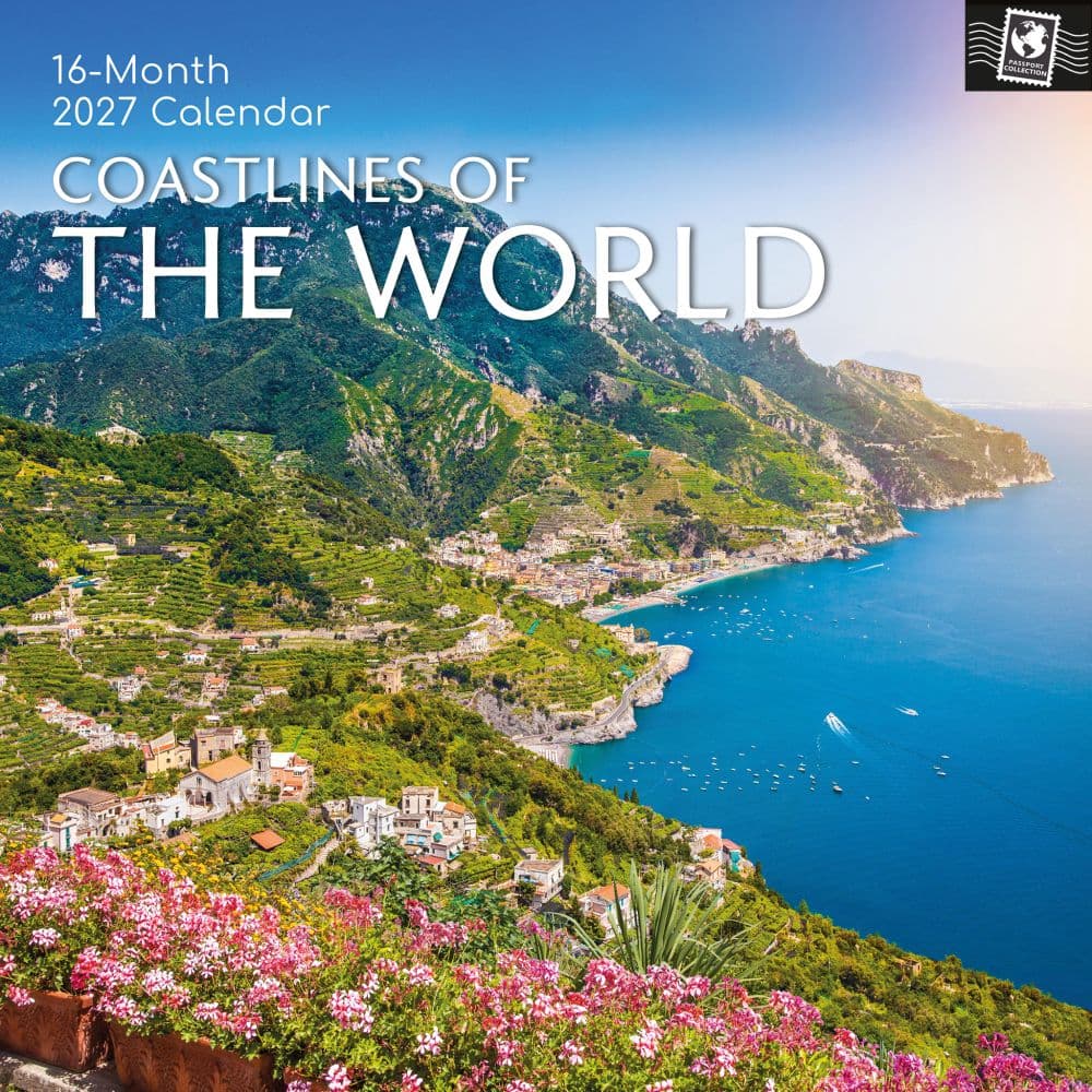 image Coastlines of the World 2027 Wall Calendar Main Product Image