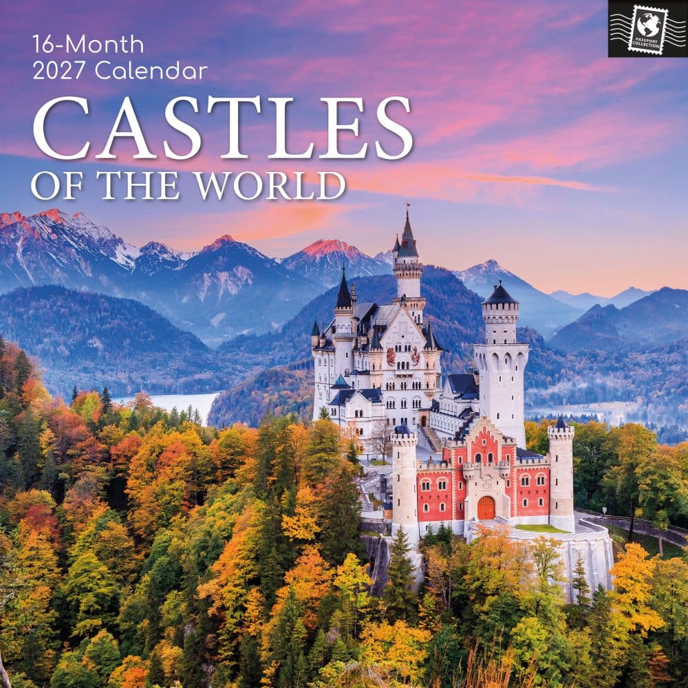Castles of the World 2027 Wall Calendar Main Product Image