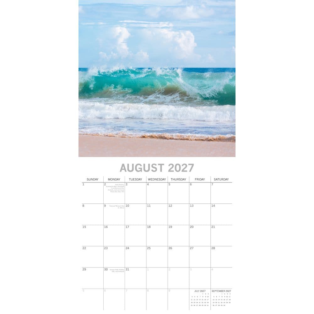 Oceans 2027 Wall Calendar Second Alternate Image