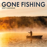 image Gone Fishing 2027 Wall Calendar Main Product Image