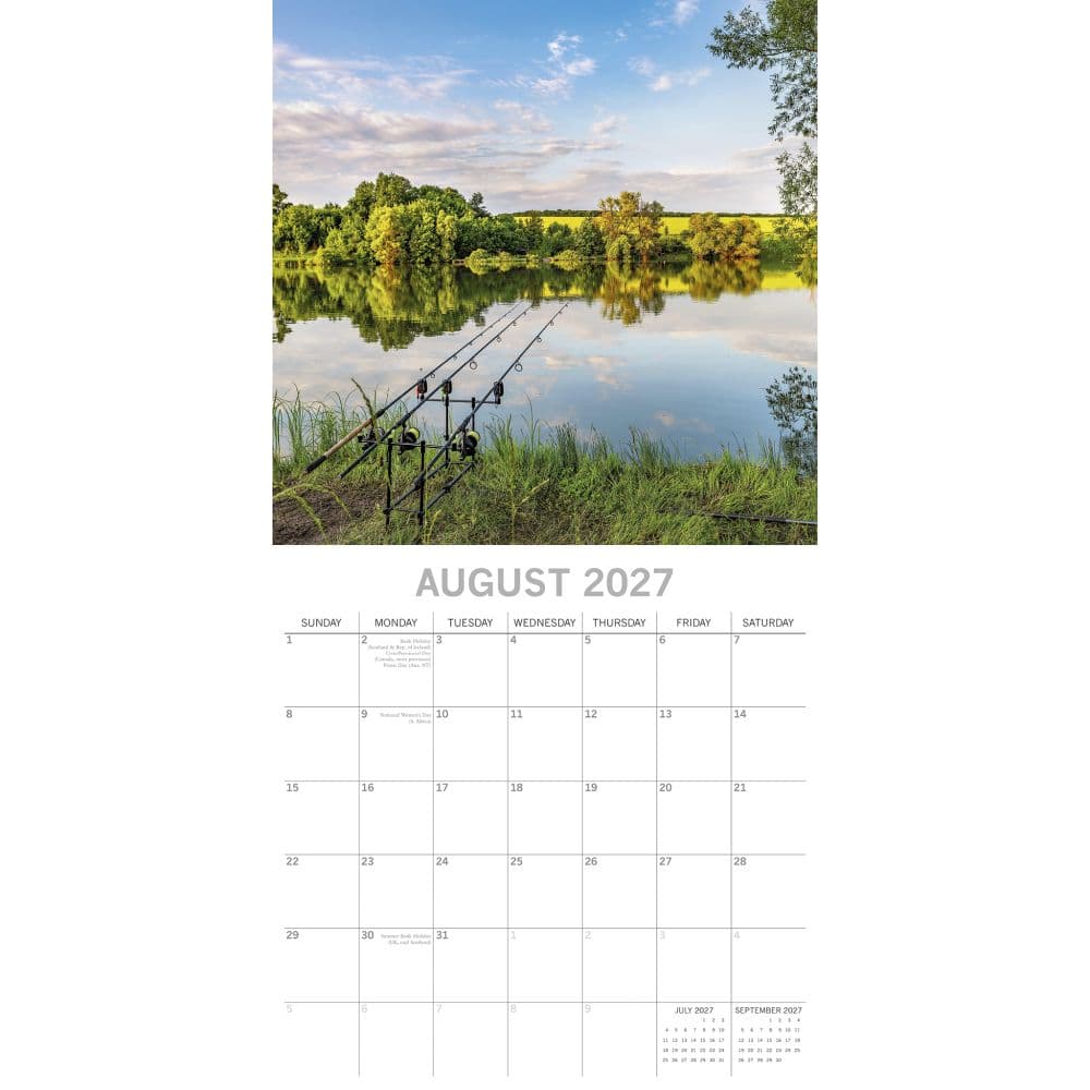 Gone Fishing 2027 Wall Calendar Second Alternate Image