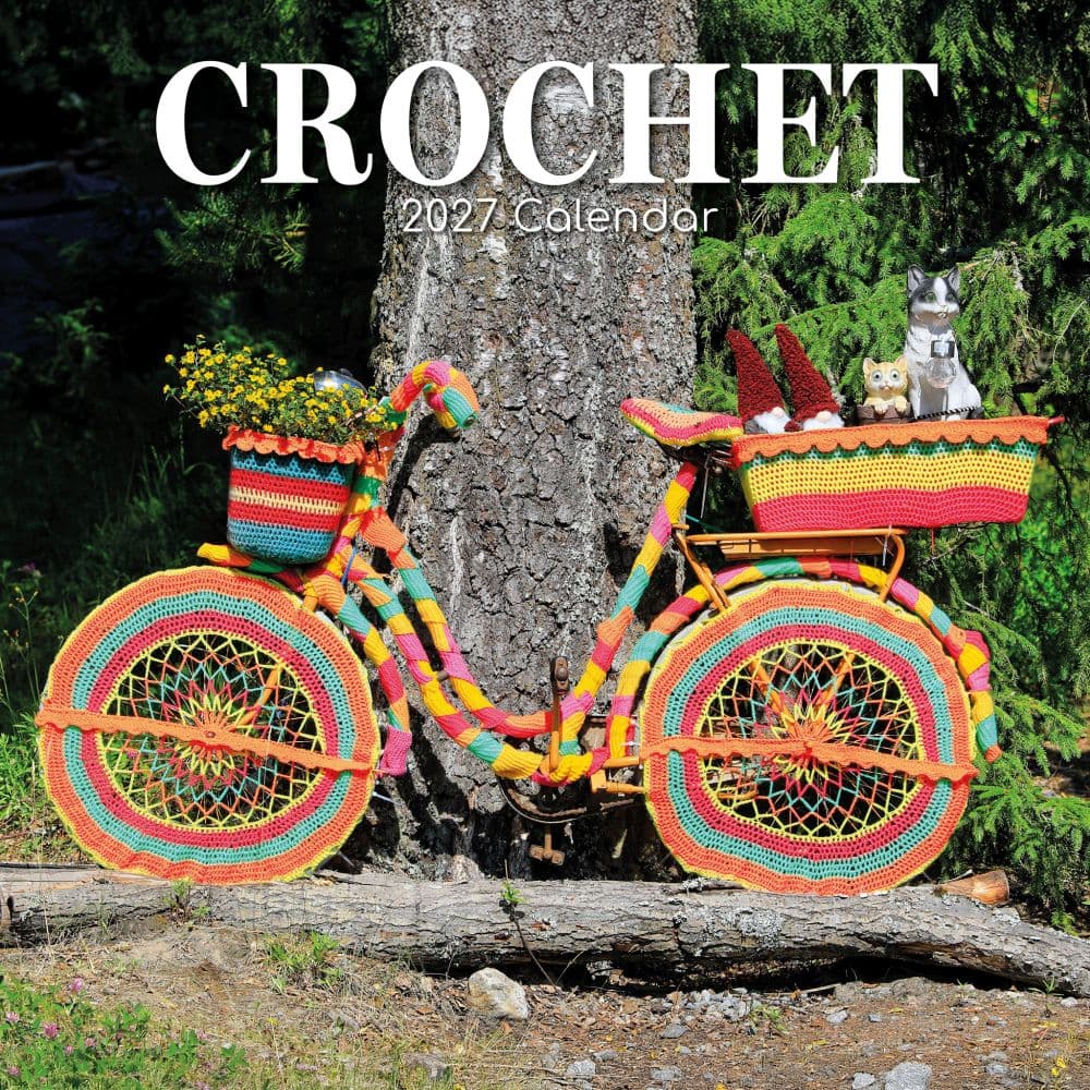 Crochet 2027 Wall Calendar Main Product Image