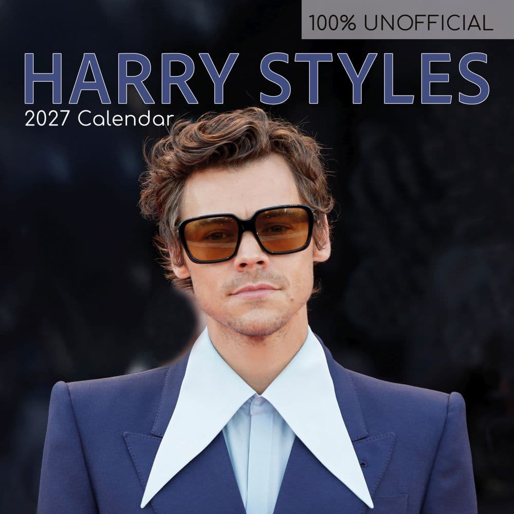 Harry Styles 2027 Wall Calendar Main Product Image