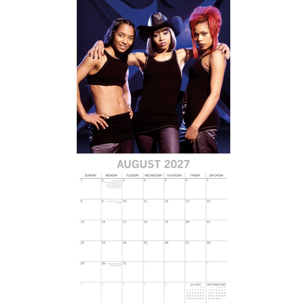 Best of the 90s 2027 Wall Calendar Second Alternate Image