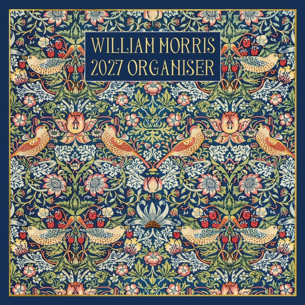 William Morris Organiser 2027 Wall Calendar Main Product Image