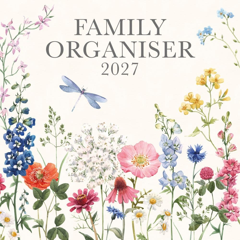 Family Organiser Wild Harmony 2027 Wall Calendar Main Product Image