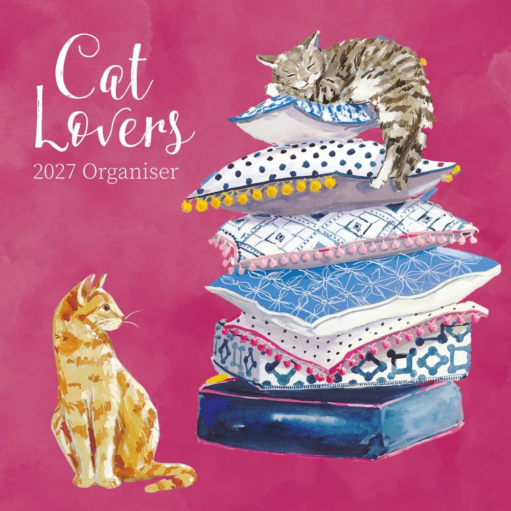 image Cat Lovers Organiser 2027 Wall Calendar Main Product Image