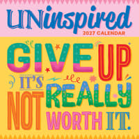 image Uninspired 2027 Wall Calendar Main Product Image