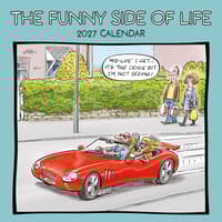 image The Funny Side of Life Rainbow 2027 Wall Calendar Main Product Image