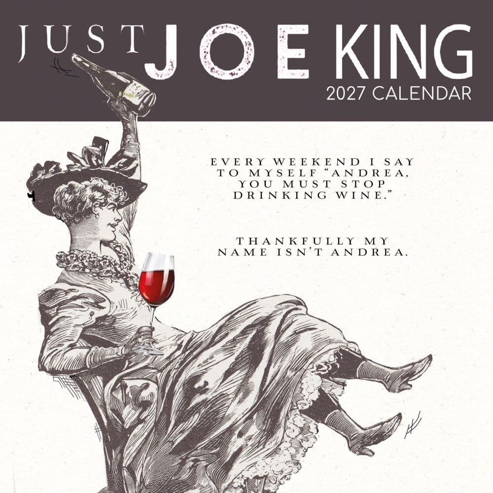 image Just Joe King 2027 Wall Calendar Main Product Image