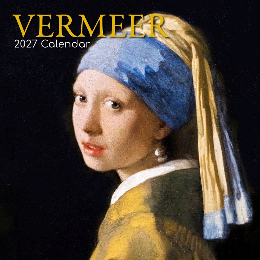 Vermeer 2027 Wall Calendar Main Product Image