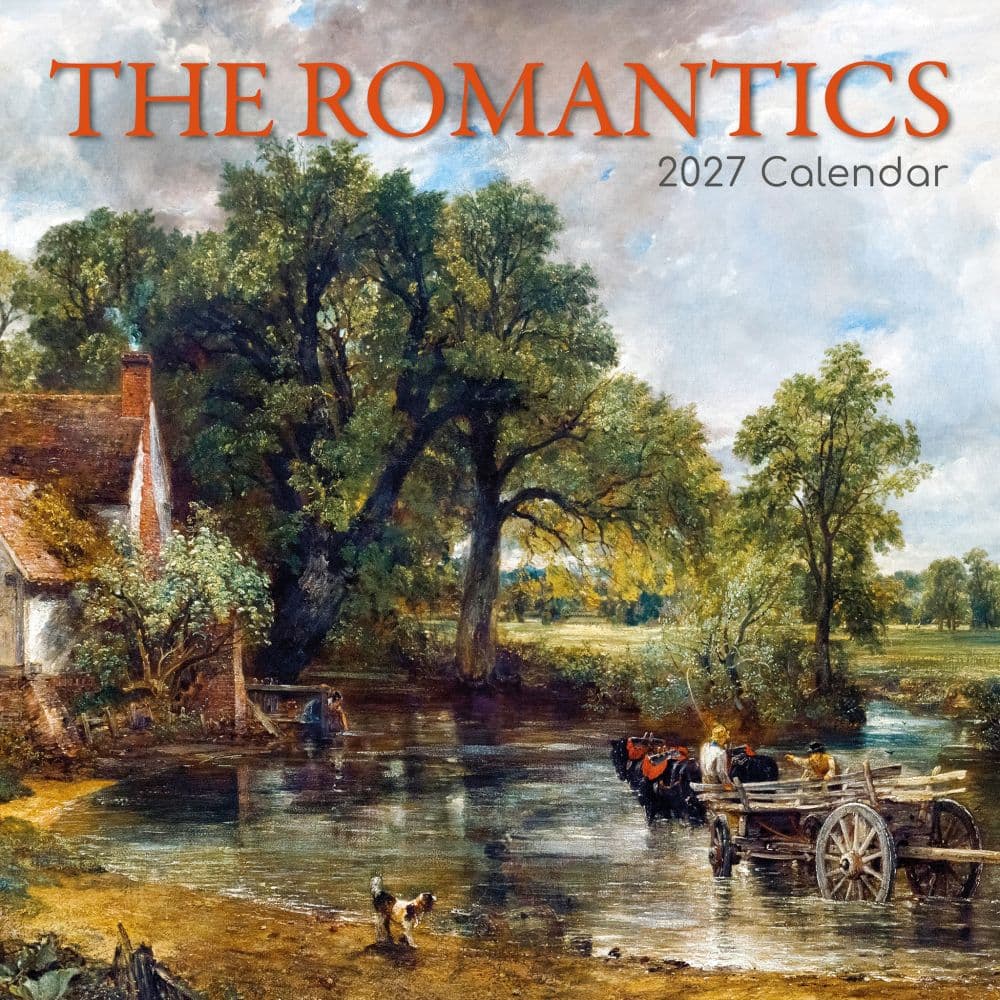 The Romantics 2027 Wall Calendar Main Product Image