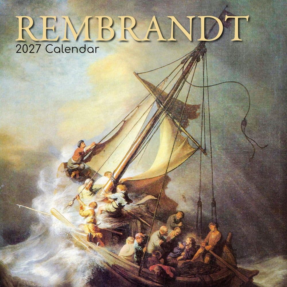 Rembrandt 2027 Wall Calendar Main Product Image