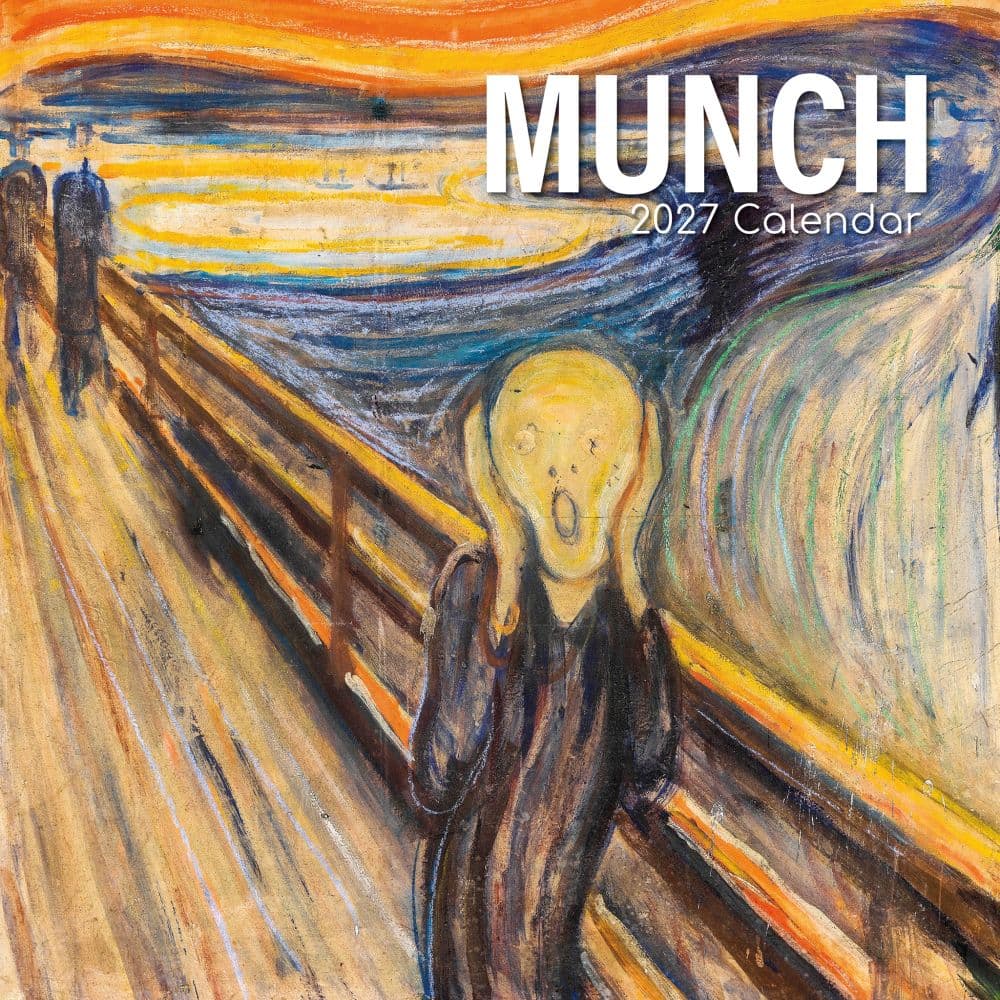 Munch 2027 Wall Calendar Main Product Image